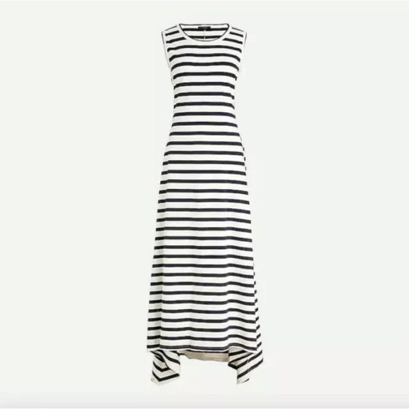 NWOT J Crew Jersey hi lo maxi dress Sz SP - Picture 2 of 4